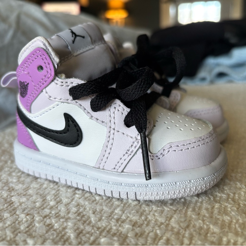 Nike Air Jordan Baby Sneakers - White and Pink